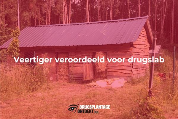 Merksplas - Veertiger veroordeeld voor drugslab